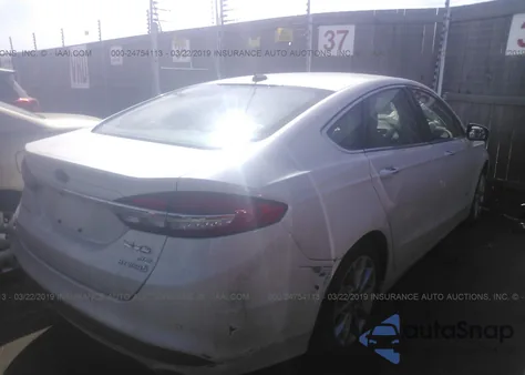 2017 Ford Fusion Hybrid Se из США, поврежденный, VIN 3FA6P0LU8HR274729